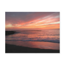 Sunset postcard