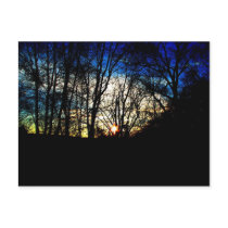 Sunset postcards