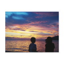 sunset postcards
