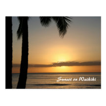 Sunset Postcard