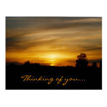 Sunset Postcard