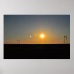 Sunset poster