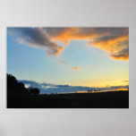 Sunset poster