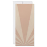 Sunset Rays Coral rack cards