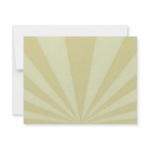 Sunset Rays Gold invitations