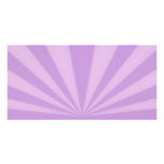 Sunset Rays Lilac photo cards