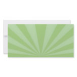 Sunset Rays Springtime Green photo cards