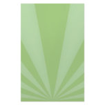 Sunset Rays Springtime Green stationery