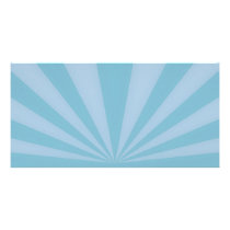Sunset Rays Teal Blue photo cards by JaZilla Sunset Rays Teal Blue photo cards