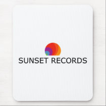 Sunset Records mousepads