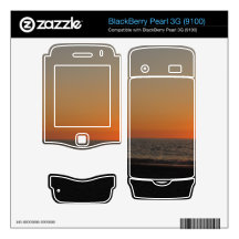 Sunset Resting Spot BlackBerry Pearl Skins
