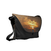 Sunset Rickshaw Messenger Bag