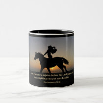 Sunset Ride Coffee Mug or Cup by RealPotential Sunset Ride Coffee Mug or Cup