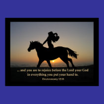 Sunset Ride LG Poster posters