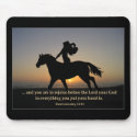 Sunset Ride Mousepad by RealPotential Sunset Ride Mousepad