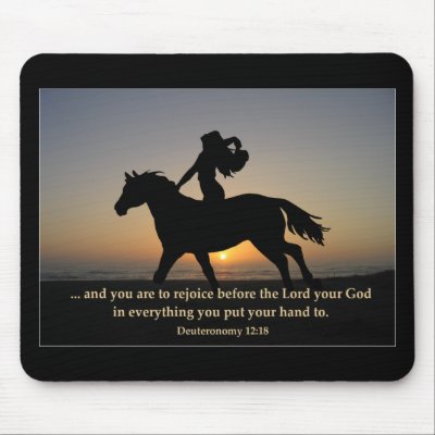 Sunset Ride Mousepad by RealPotential
