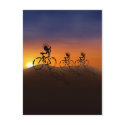 Sunset Ride postcard