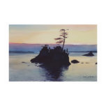 "Sunset Rockaway Beach" Watercolor Painting "Sunset Rockaway Beach" Watercolor Painting
