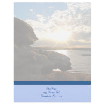 Sunset Rocks II letterhead by MAPASUE Sunset Rocks II letterhead