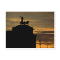 Sunset Rome postcards