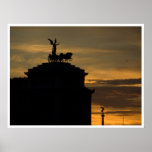 Sunset Rome posters