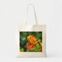 Sunset Rose Canvas Bags