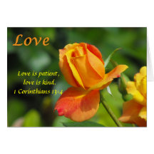 Sunset Rose - Love Cards