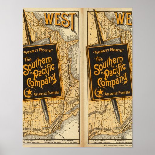 Sunset Route Print