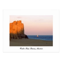 Sunset Sail, Cabo San Lucas, Mexico Postcard