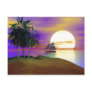 Sunset Sail Postcard