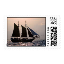 Sunset Sail, S Cyr postage by CyrScenes Sunset Sail, S Cyr postage