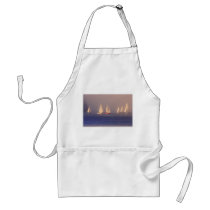 Sunset Sailboats Photo Apron