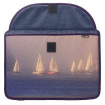Sunset Sailboats Photo Macbook Pro Sleeves