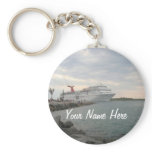Sunset Sailing Personalized  Keychain