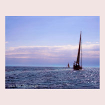 Sunset Sailing Print