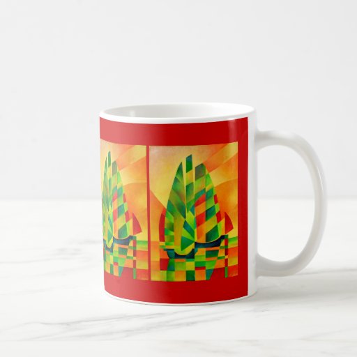 Sunset, Sails and Shadows Coffee Mugs