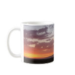 sunset : santa monica, ca coffee mug