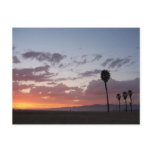 sunset : santa monica, ca post cards
