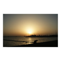 Sunset, Shipyard, Bahrain posters by doomsdaybob Sunset, Shipyard, Bahrain posters