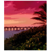 sunset shock t-shirts by Debrene sunset shock t-shirts