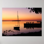 Sunset Silhouette Poster posters