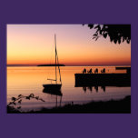 Sunset Silhouette Poster posters