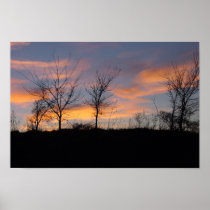 Sunset Sillouette Print