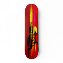 Sunset Skateboard by BuddhansSkateboards Sunset Skateboard