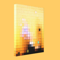 Sunset Skyscrapers canvas prints