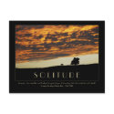 Sunset Solitude postcards