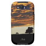 Sunset Solitude Samsung Case Samsung Galaxy SIII Case