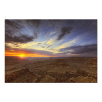 Sunset, south rim of the Grand Canyon, Grand