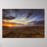 Sunset, south rim of the Grand Canyon, Grand Poster