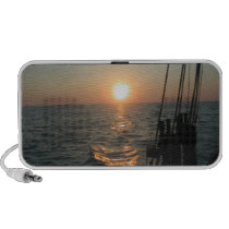 Sunset Speaker aboard Schooner Wolf speakers